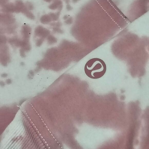 Lululemon Tie-Dye Hoodie – Pink & White – Women’s - Picture 3 of 3